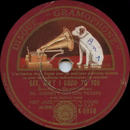 McKinney's Cotton Pickers - Gee, Ain't I Good To You