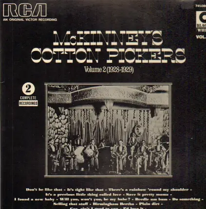 McKinney's Cotton Pickers - Volume 2 (1928-1929)