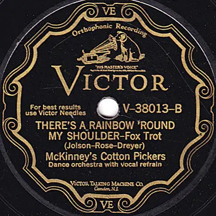 McKinney's Cotton Pickers - It's Tight Like That / There's A Rainbow 'Round My Shoulder