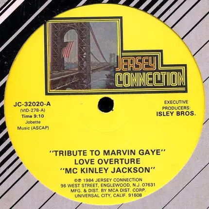McKinley Jackson / Sylvia Robinson & Kevin Keys - Tribute To Marvin Gaye