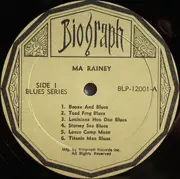 LP - Ma Rainey And Her Georgia Band - Blues The World Forgot