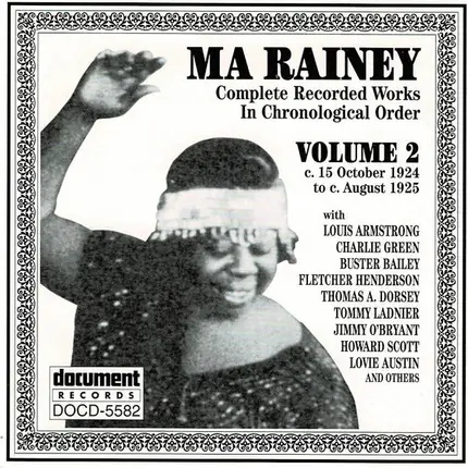 Ma Rainey - Complete Recorded Works In Chronological Order Volume 2 (C. 15 October 1924 To C. August 1925)
