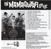 CD - Mama Guitar - In Mama Guitar Style