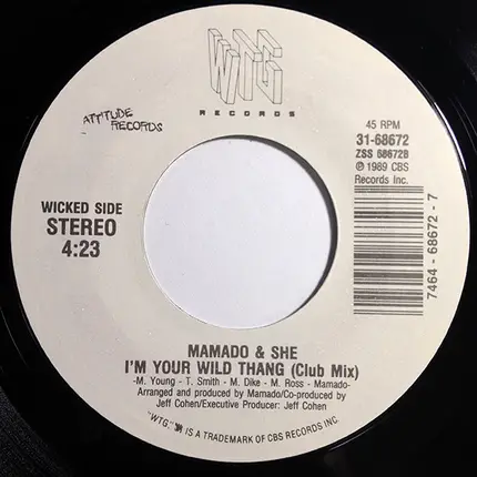 Mamado & She - I'm Your Wild Thang