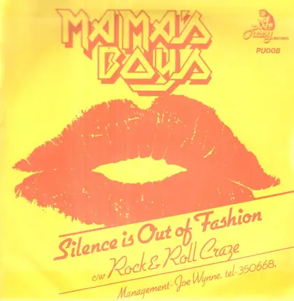 Mama's Boys - Silence Is Out Of Fashion c/w Rock & Roll Craze