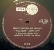 LP - Mammoth Gavioli Fair Organ - Famous Overtures And Marches