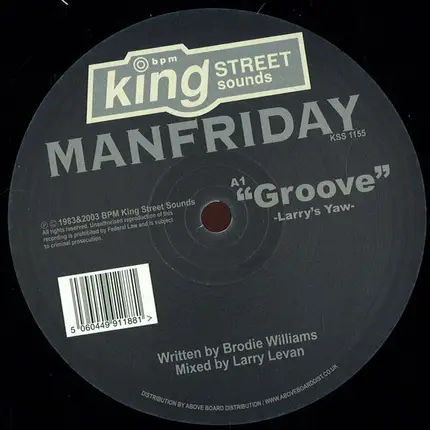 Man Friday - Groove / Winners