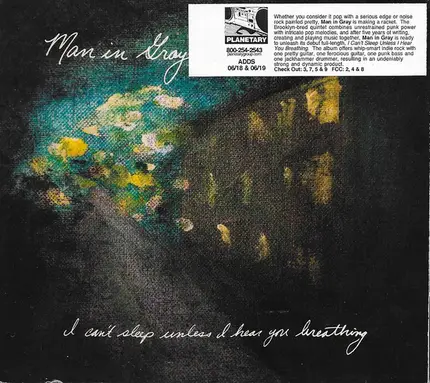 Man In Gray - I Can't Sleep Unless I Hear You Breathing