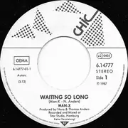 7inch Vinyl Single - Man-X - Waiting So Long