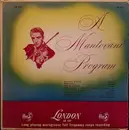 10'' - Mantovani And His Orchestra - A Mantovani Program