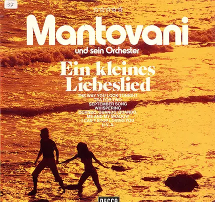 Mantovani And His Orchestra - Ein Kleines Liebeslied