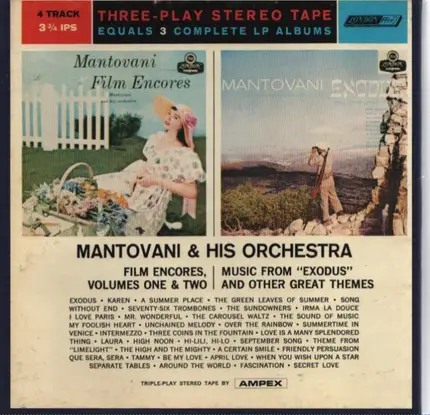 Mantovani And His Orchestra - Mantovani Film Encores / Exodus
