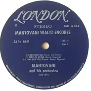 Mantovani And His Orchestra - Mantovani Waltz Encores