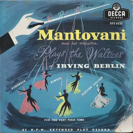 Mantovani And His Orchestra - Plays The Waltzes Of Irving Berlin