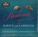 7'' - Mantovani And His Orchestra With Rawicz & Landauer - Warsaw Concerto / Cornish Rhapsody - Four prong knockout centre