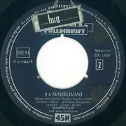 7inch Vinyl Single - Mantovani And His Orchestra - 4 x Mantovani
