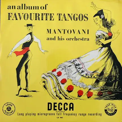 Mantovani And His Orchestra - An Album Of Favourite Tangos
