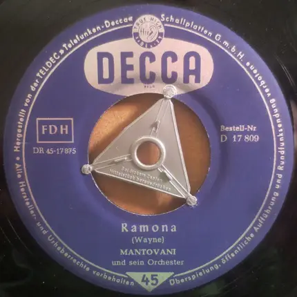 Mantovani And His Orchestra - Moonlight Serenade / Ramona