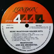 LP - Mantovani And His Orchestra - More Mantovani Golden Hits