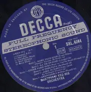 LP - Mantovani And His Orchestra - Mantovani Continental Encores