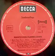 LP - Mantovani And His Orchestra - Mantovani-Filmmelodien