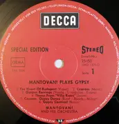 12inch Vinyl Single - Mantovani And His Orchestra - Mantovani Plays Gipsy