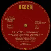 LP - Mantovani And His Orchestra - Mr. Music...Mantovani