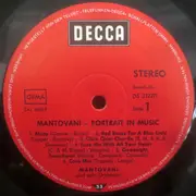 Double LP - Mantovani And His Orchestra - Portrait In Musik - Gatefold
