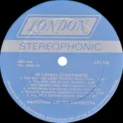 LP - Mantovani And His Orchestra - To Lovers Everywhere