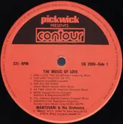 LP - Mantovani And His Orchestra - The Music Of Love