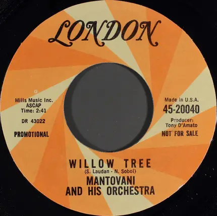Mantovani And His Orchestra - Theme From Villa Rides