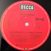 LP - Mantovani - Filmmelodien