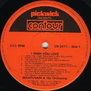 LP - Mantovani - I Wish You Love