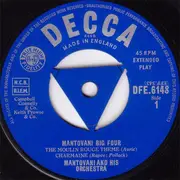 7'' - Mantovani And His Orchestra - Mantovani's Big Four