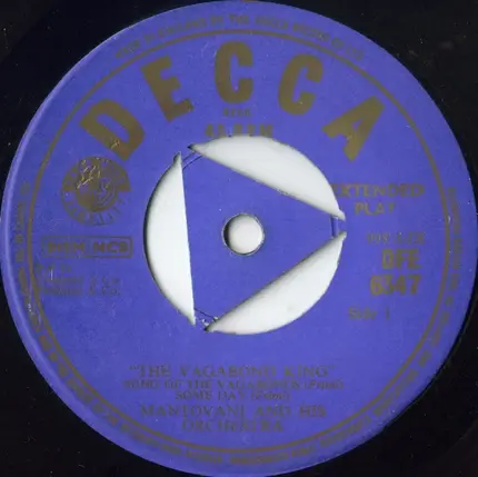 Mantovani And His Orchestra - The Vagabond King Selection