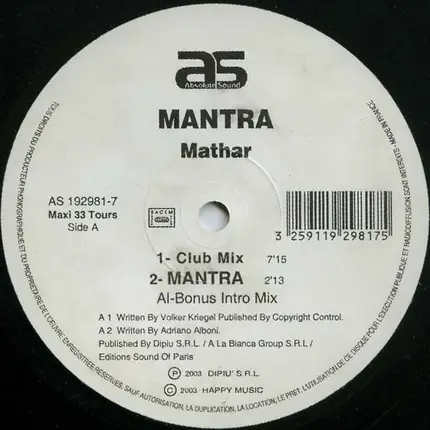 Mantra - Mathar