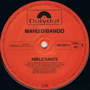 12inch Vinyl Single - Manu Dibango - Abele Dance