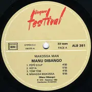 LP - Manu Dibango - Makossa Man