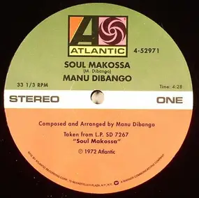 Manu Dibango - Soul Makossa / New Bell