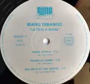 Double LP - Manu Dibango - La Fete A Manu - +Insert