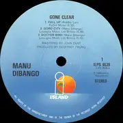 LP - Manu Dibango - Gone Clear