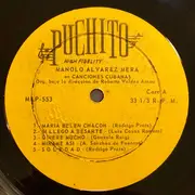 LP - Manuel Alvarez Mera - Canciones Cubanas(Vol.2)