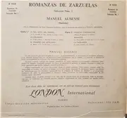 10'' - Manuel Ausensi - Romanzas De Zarzuelas. Selección Nº1 - Mono