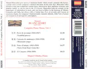 CD - Blancafort - Piano Music, Vol. 1