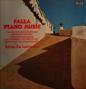 LP - Manuel De Falla , Alicia De Larrocha - Piano Music - FFSS