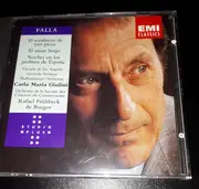 CD - De Falla - El Sombrero de Tres Picos - El Amor Brujo - Noches En Los Jardines de España