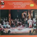 LP - Manuel De Falla / Maurice Ravel / Emmanuel Chabrier - Der Dreispitz (Suiten Nr. 1 & 2) / Rapsodie Espagnole / España