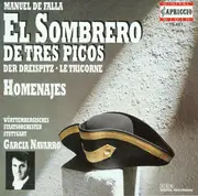 CD - Falla - El Sombrero de Tres Picos; Homenajes