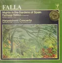 LP - Manuel De Falla - Nights In The Gardens Of Spain / Fantasía Bética / Harpsichord Concerto