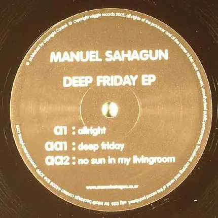 Manuel Sahagun - Deep Friday EP